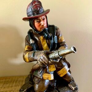 Firefighter figurine